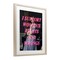 Stupell Industries I Support Women's Rights & Wrongs Framed Print Under Glass, design by Lil' Rue